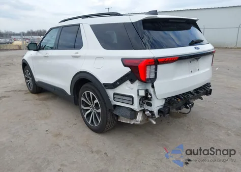 2025 Ford Explorer St-Line z USA, uszkodzony, nr VIN 1FMUK7KH0SGA90845